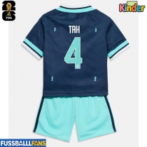 Deutschland Jonathan Tah #4 Auswärts Trikotsatz Kinder WM 2026 Kurzarm (+ Kurze Hosen)